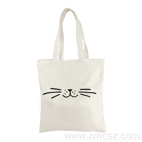 8 oz canvas portable cat tote bag